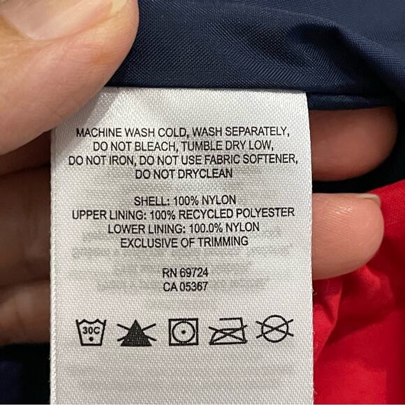 Columbia Men's Red Portland Windbreaker Jacket Size XL EUC - Picture 11 of 11